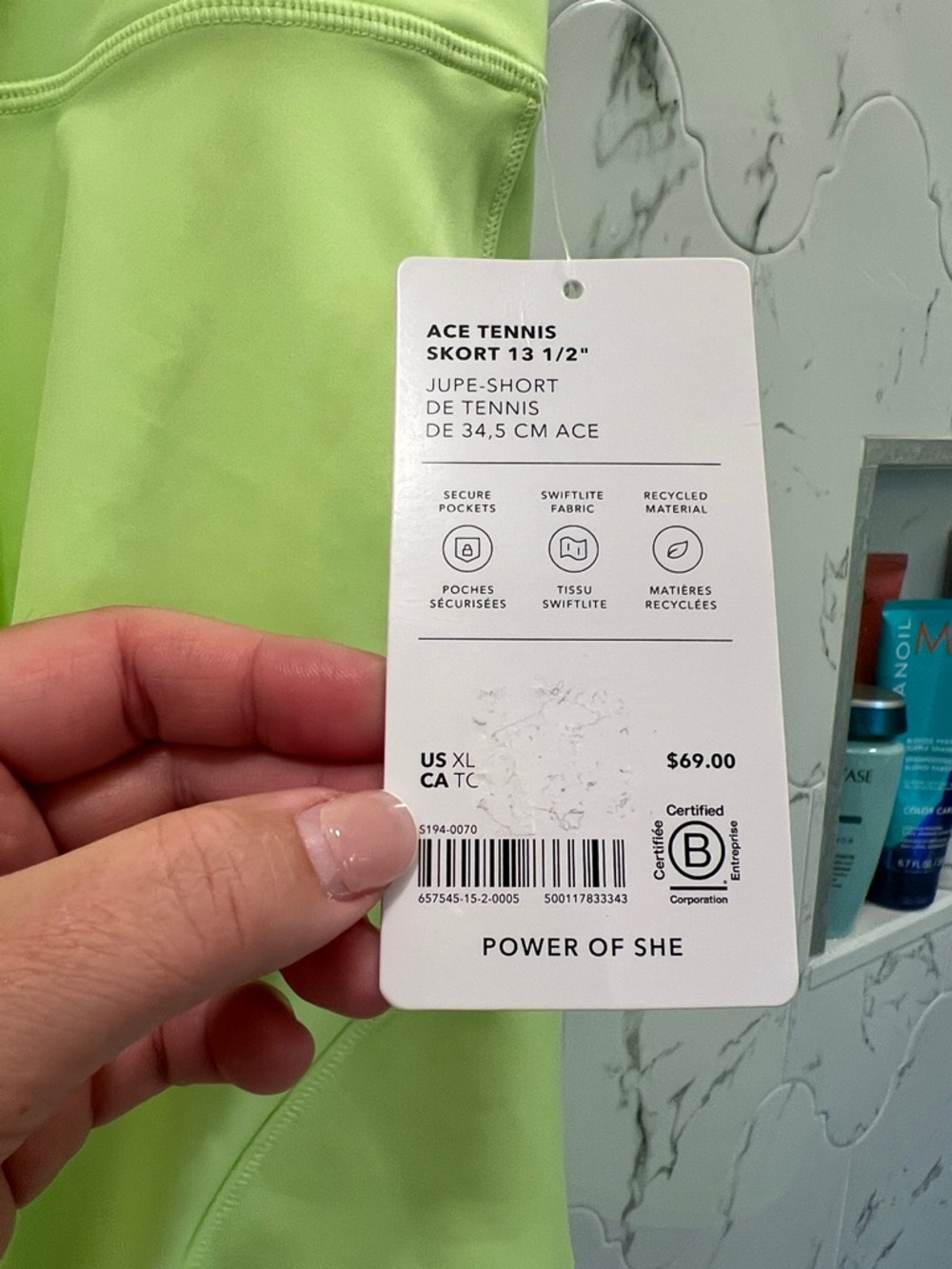ATHLETA NWT SKORT/ TEE TENNIS / PICKLEBALL OUTFIT - Picture 6 of 10